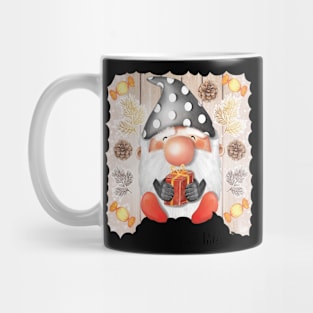 Elf with Present - Merry Christmas Mug